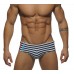 Briefs with stripes