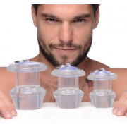 Ass Bung Clear Hollow Anal Dilator with Plug - Medium Ass Bung Clear Hollow Anal Dilator with Plug - Medium