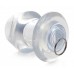 Ass Bung Clear Hollow Anal Dilator with Plug - XL