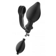 Exxpander Inflatable Plug with Cock Ring and Removable Pump Exxpander Inflatable Plug with Cock Ring and Removable Pump