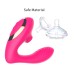 Wearable Panty Vibrator with APP Remote Control, 2 in 1 Clit Sucking Vibrator G-spot Stimulator