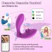 Wearable Panty Vibrator with APP Remote Control, 2 in 1 Clit Sucking Vibrator G-spot Stimulator