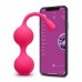 Smart Double Kegel Balls - Maroon