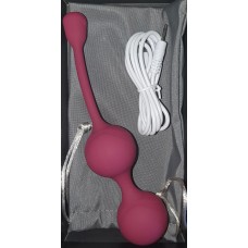 Smart Double Kegel Balls - Maroon
