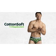 Cottonsoft 2.0 Hopscotch Brief Green