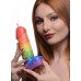 Pride Pecker Dick Drip Candle - Rainbow