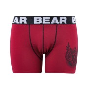 BEAR B/SHORT-PANEL Red
