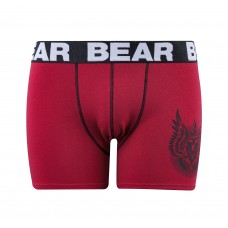 BEAR B/SHORT-PANEL Red