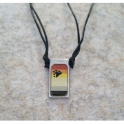 Bear Flag Pendant