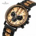Classic Handmade Zebrawood Men’s Wood Watch