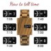 Square Quality Men Verawood Sandalwood Quartz Watch