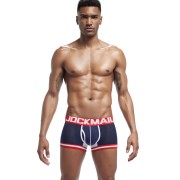 Jockmail Mesh Boxer Navy/Red