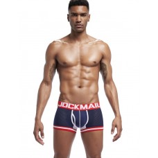 Jockmail Mesh Boxer Navy/Red
