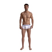 Jockmail Rainbow band Boxer - White