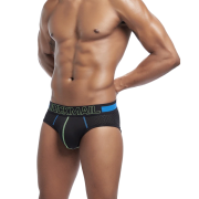 Jockmail Black Briefs