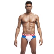 Jockmail Brief Blue/White