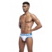 Jockmail Brief White/Blue