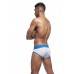 Jockmail Brief White/Blue
