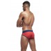 Jockmail Brief White/Red