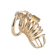 Premium Steel Male Chastity Device with Lock