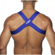 Pump Chest Strap Blue Crossback
