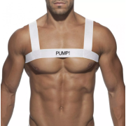 Pump Double Shoulder White Harness Strap