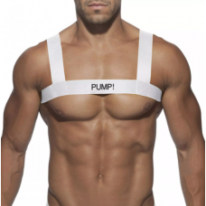 Pump Double Shoulder White Harness Strap