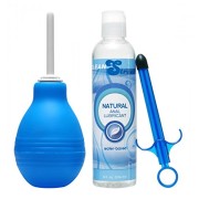 Easy Clean Enema Bulb and Lube Launcher Kit Easy Clean Enema Bulb and Lube Launcher Kit