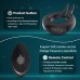 Penis Rings 10 Vibration Modes Rabbit Design  With Remote