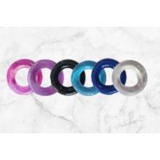 6 Colour Silicone Cockring set