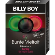 Billy Boy Condoms 3pcs : Coloured Billy Boy Condoms 3pcs : Coloured