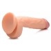 8.25 Inch Dildo with Balls - Light