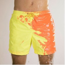 CHANGING COLOUR OF SWIMWEAR ORANGE