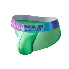 Jockmail Neon Retro Brief - Green Jockmail Neon Retro Brief - Green
