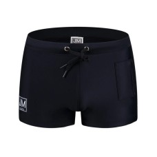 Jockmail Enhancing Swim Trunks Black Jockmail Enhancing Swim Trunks Black