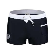 Jockmail Two-Tone Enhancing Swim trunk Black Jockmail Two-Tone Enhancing Swim trunk Black