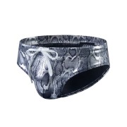 Jockmail  Snake Silver Swim Brief