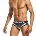 Jockmail Blue undie with chain print