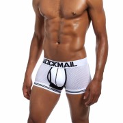 Jockmail Mens Boxer U-shape White
