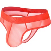 Jockmail Transparent thongs g string Orange Jockmail Transparent thongs g string Orange