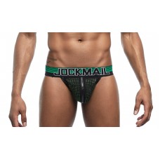 Jockmail Statement Jockstrap Green