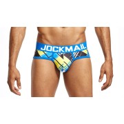 Jockmail Blue Check Print