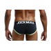 Jockmail Black and Lime Briefs