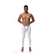 JOCKMAIL - Dotted Longjohn White JOCKMAIL - Dotted Longjohn White