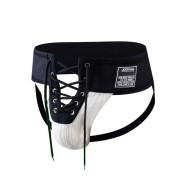 MEN'S JOCKMAIL LACE UP JOCKSTRAP - WHITE MEN'S JOCKMAIL LACE UP JOCKSTRAP - WHITE