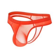 Jockmail Transparent thongs g strings Orange Jockmail Transparent thongs g strings Orange