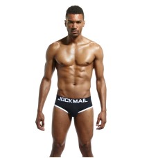 JOCKMAIL BACKLESS BRIEF Black