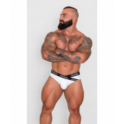 Jockmail Hot White Briefs