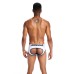 MEN'S JOCKMAIL BOTTOMLESS BRIEF - WHITE