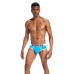 MEN'S JOCKMAIL BOTTOMLESS BRIEF - BLUE